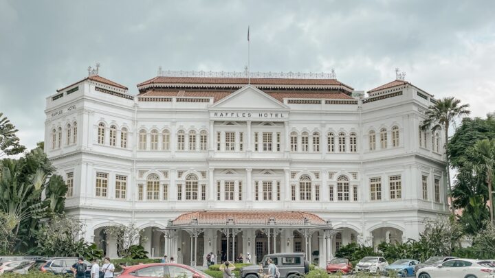 Exterior of a court building in Singapore