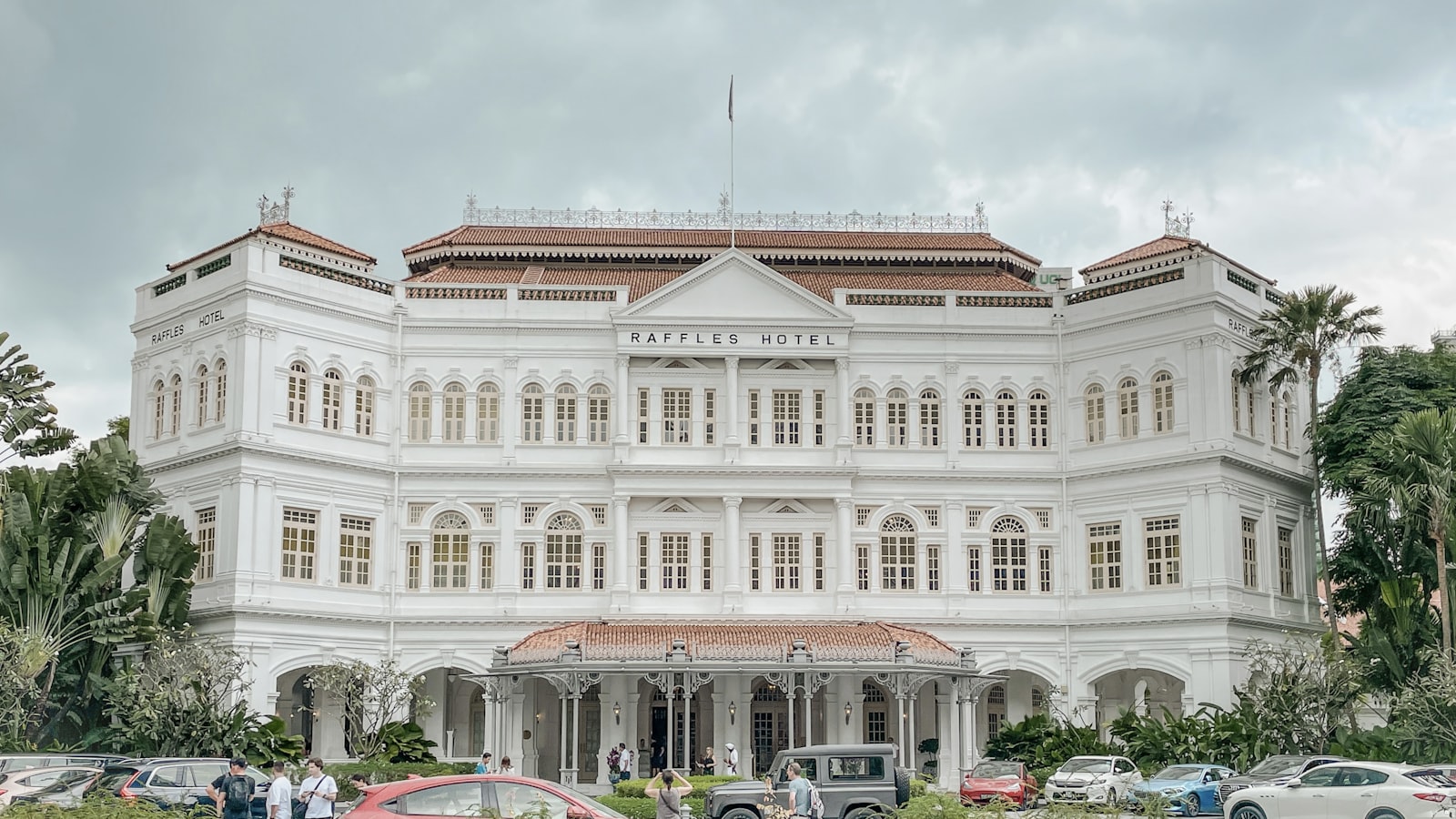 Exterior of a court building in Singapore