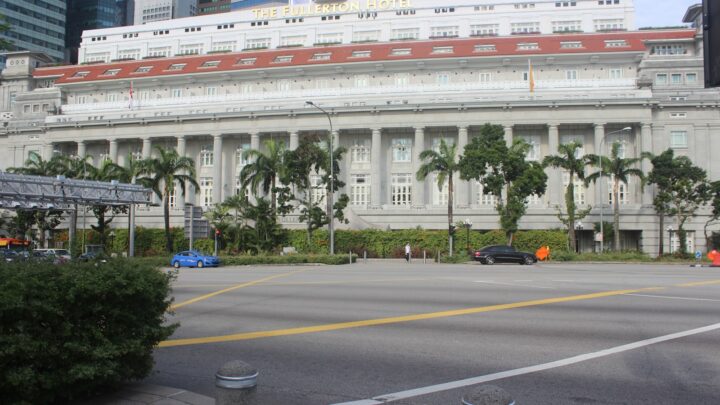 Legal documents and a courthouse in Singapore